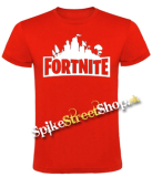 FORTNITE - Logo - červené detské tričko (-50%=VÝPREDAJ)