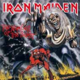 Samolepka IRON MAIDEN - The Number Of The Beast