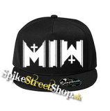 MOTIONLESS IN WHITE - Cemetery Logo - čierna šiltovka model "Snapback" (-40%=VÝPREDAJ)