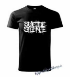 SUICIDE SILENCE - White logo - pánske tričko (-50%=VÝPREDAJ)