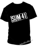 SUM 41 - biele logo - pánske tričko (-50%=VÝPREDAJ)