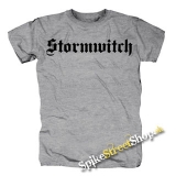 STORMWITCH - Logo - sivé pánske tričko (-30%=VÝPREDAJ)