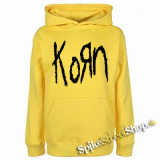 KORN - Original Logo - žltá detská mikina