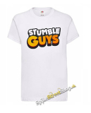 STUMBLE GUYS - Logo - biele detské tričko