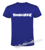 RUMBLEVERSE - Logo - kráľovsky-modré detské tričko