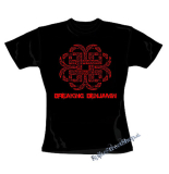 BREAKING BENJAMIN - Red Logo - čierne dámske tričko