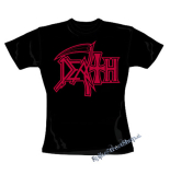 DEATH - Logo - čierne dámske tričko