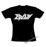 EDGUY - Logo - čierne dámske tričko