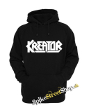 KREATOR - Logo White - čierna detská mikina