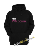 MADONNA - Pink Logo - čierna detská mikina