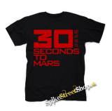 30 SECONDS TO MARS - Red Logo - čierne detské tričko