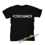 FOREIGNER - Logo - čierne detské tričko