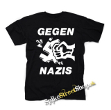 GEGEN NAZIS - čierne detské tričko