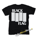 BLACK FLAG - Logo Crest - pánske tričko