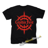 CARPATHIAN FOREST - Red Logo - pánske tričko