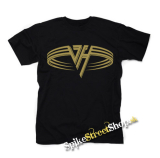 VAN HALEN - Logo Gold Circle - pánske tričko