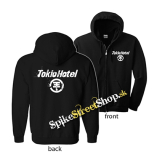 TOKIO HOTEL - Logo - čierna detská mikina na zips