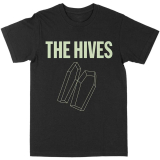 THE HIVES - Glow in the Dark Coffin - čierne pánske tričko