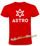 ASTRO - Logo - červené pánske tričko