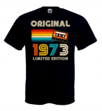 1973 - LIMITED EDITION - Originálne narodeninové tričko - rok výroby oslávenca napíšte do poznámky