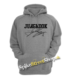 JUNGKOOK - Logo & Signature - sivá detská mikina