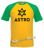 ASTRO - Logo - žltozelené pánske tričko