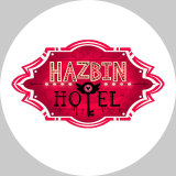 HAZBIN HOTEL - Logo - odznak