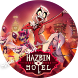 HAZBIN HOTEL - Motive 1 - odznak