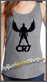 CRISTIANO RONALDO - CR7 - Ladies Vest Top - šedé