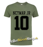 NEYMAR JR - 10 - olivové detské tričko