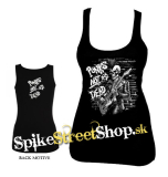 PUNKS NOT DEAD - Guitar Play - Ladies Vest Top