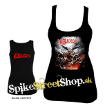 SAXON - Hell Fire And Damnation - Ladies Vest Top