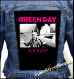 GREEN DAY - Saviors - chrbtová nášivka