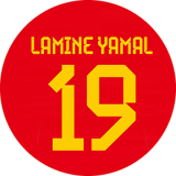 LAMINE YAMAL - 19 - odznak