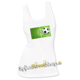 FUTBAL - Football Motive 1 - Ladies Vest Top - biele