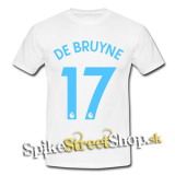 DE BRUYNE - 17 - biele detské tričko