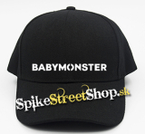 BABYMONSTER - Logo Kpop Band - čierna šiltovka (-30%=AKCIA)