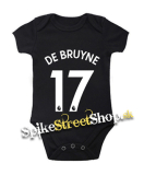 DE BRUYNE - 17 - čierne detské body