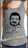 MORGAN WALLEN - Poster - Ladies Vest Top - šedé