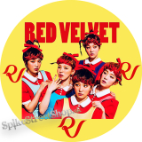 RED VELVET - Red Kpop Band - odznak