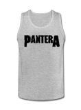 PANTERA - Logo - Mens Vest Tank Top - šedé