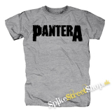 PANTERA - Logo - sivé detské tričko