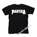 PANTERA - Logo - čierne detské tričko