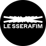 LE SSERAFIM - Logo Kpop Band - odznak