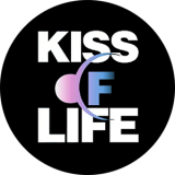 KISS OF LIFE - Logo Kpop Band - odznak