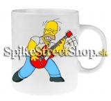 Hrnček HOMER SIMPSON s gitarou