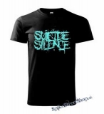 SUICIDE SILENCE - Turquoise logo - pánske tričko (-30%=VÝPREDAJ)