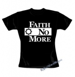 FAITH NO MORE - Logo - čierne dámske tričko