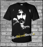 FRANK ZAPPA - Face - čierne pánske tričko (-40%=Výpredaj)