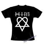 HIM - HEARTAGRAM - čierne dámske tričko